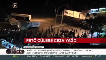 İstanbul'daki yargılamalarda FETÖ'cü hainlere ceza yağdı