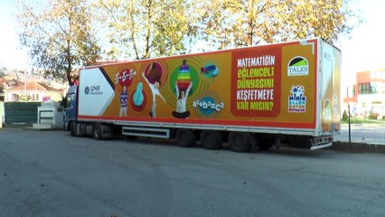 QNB Finansbank Tales Matematik Müzesi Tırı çocuklarla buluştu - SAKARYA