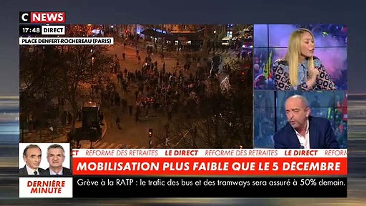 Incident hier soir sur le plateau de Laurence Ferrari sur CNews quand un responsable syndical de la police part en plein direct après avoir été "invectivé" par une invitée