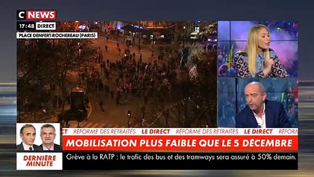 Incident hier soir sur le plateau de Laurence Ferrari sur CNews quand un responsable syndical de la police part en plein direct après avoir été invectivé par une invitée