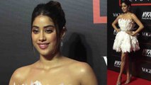 Jhanvi Kapoor looks lovely in white Dress at Vogue x Nykaa fashion awards | FilmiBeat