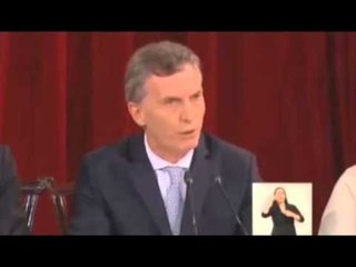 Macri rechazó "avallar las instituciones con proyectos"