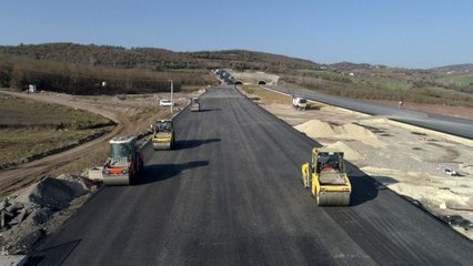 Kuzey Marmara Otoyolunda çalışmaların yüzde 85'i tamamlandı