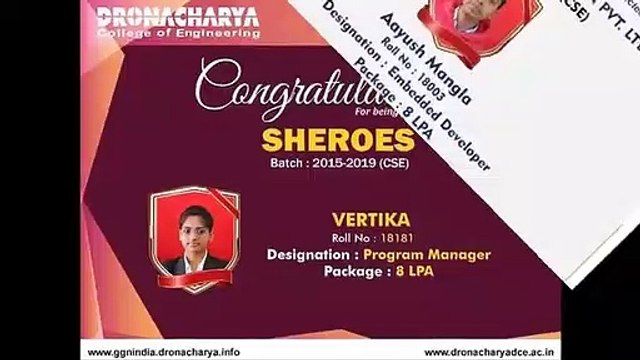 Dronacharya - Best Placement Engineering College in Delhi NCR