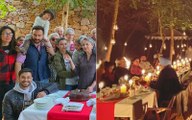 Saif Ali Khan, Kareena And Others Pose For A Pic On Sharmila Tagore’s Birthday While Taimur Inaaya Eye The Cake