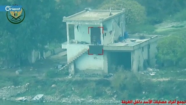 تدمير مقر عسكرية لميليشيا أسد ومقتل من بداخله غرب حماة