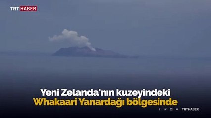 Whakaari Yanardağı hala aktif