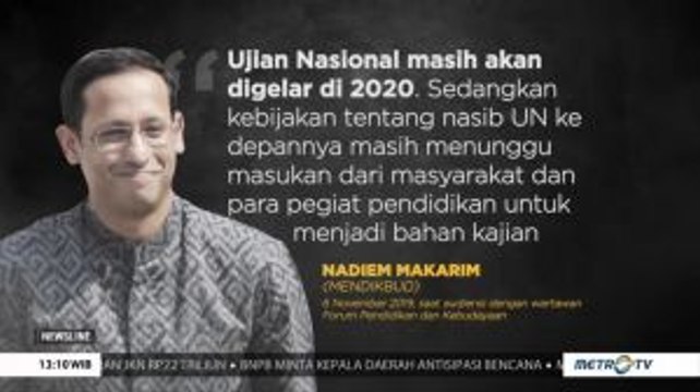 Rencana Penghapusan Ujian Nasional 2021