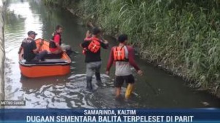Polisi Duga Tewasnya Balita di Samarinda Akibat Hanyut
