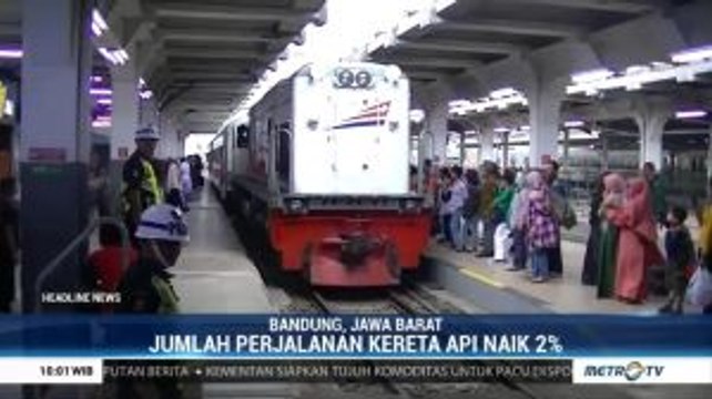 Tiket Kereta Masa Libur Nataru Sudah Terjual 48 Persen