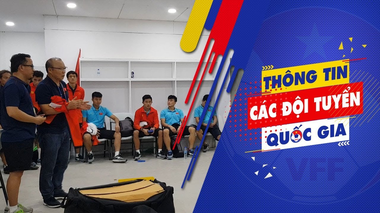 THƯỚC PHIM ĐẶC BIỆT | HLV PARK VÀ U22 VN ĂN MỪNG TRONG PHÒNG THAY ĐỒ SAU CHỨC VÔ ĐỊCH SEA GAMES 30