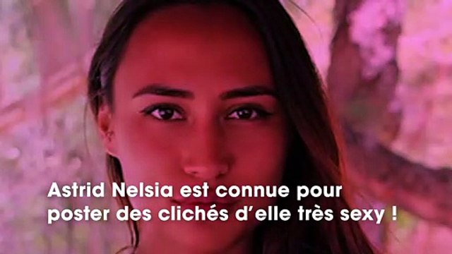 Astrid Nelsia (Les Anges) en bikini ses formes généreuses débordent de son maillot