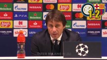 INTER-BARCELLONA 1-2 _ ANTONIO CONTE IN CONFERENZA STAMPA