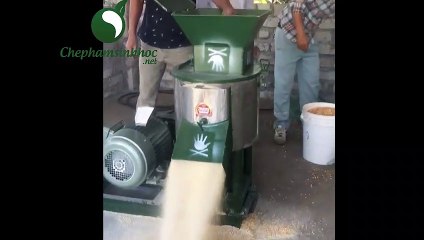 Thử Máy Nghiền, Xay, Trộn, Chế biến thức ăn đa năng trí đạt với bắp hạt,