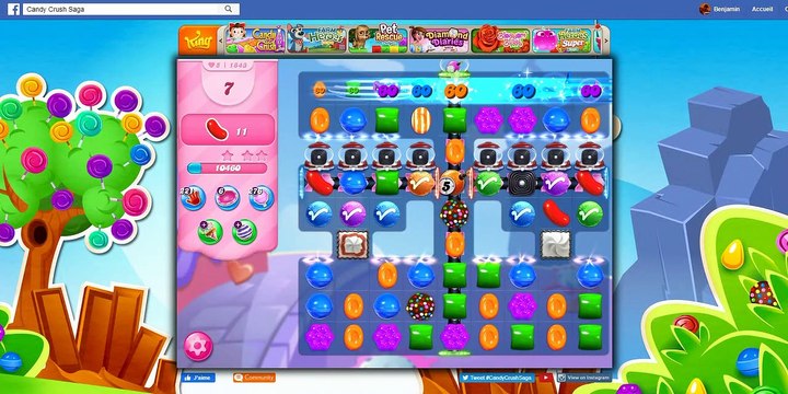 Candy Crush-Level 1843