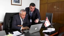 KKTC Ekonomi ve Enerji Bakanı Taçoy, AA'nın 'Yılın Fotoğrafları' oylamasına katıldı - LEKOŞA