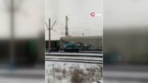 - Demir Yolu İşçisinin Feci Sonu- Rusya'da Elektrik Akımına Kapılan Demir Yolu İşçisi Yanarak Öldü