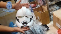 Intervenidos más de 3.000 máscaras y artículos de disfraces falsos