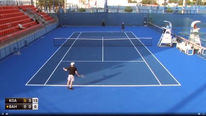 Este es el peor tenista de la historia; no marcó ni un solo punto en un partido penoso