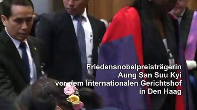 Suu Kyi verteidigt Myanmar gegen Vorwürfe des Völkermords an Rohingya