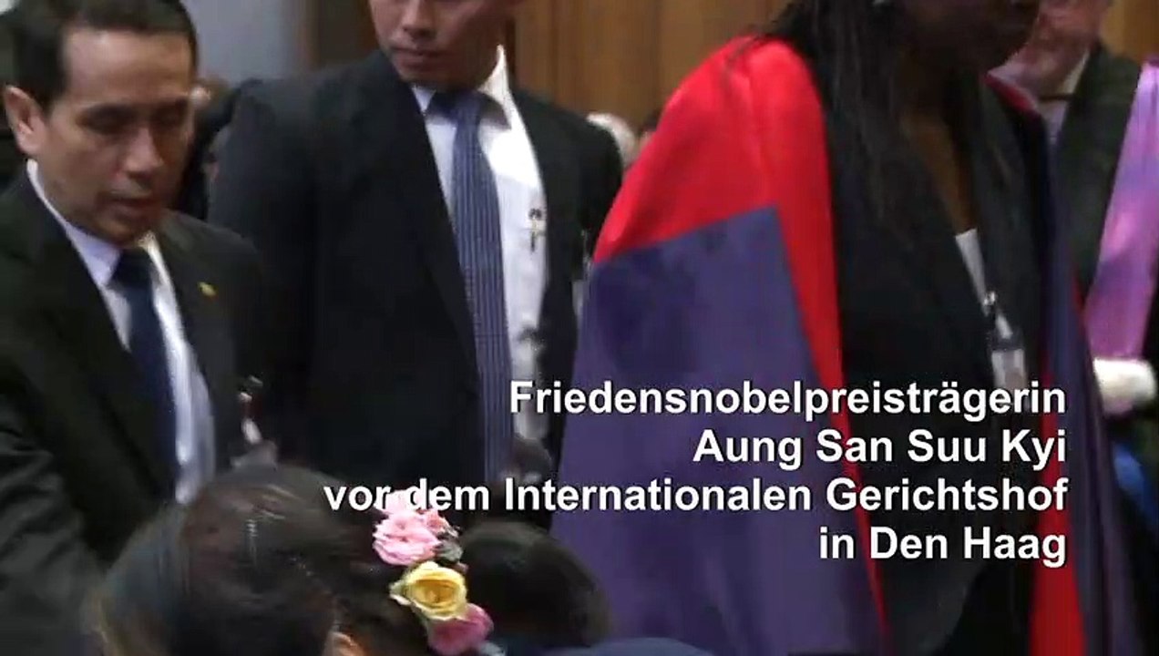 Suu Kyi verteidigt Myanmar gegen Vorwürfe des Völkermords an Rohingya