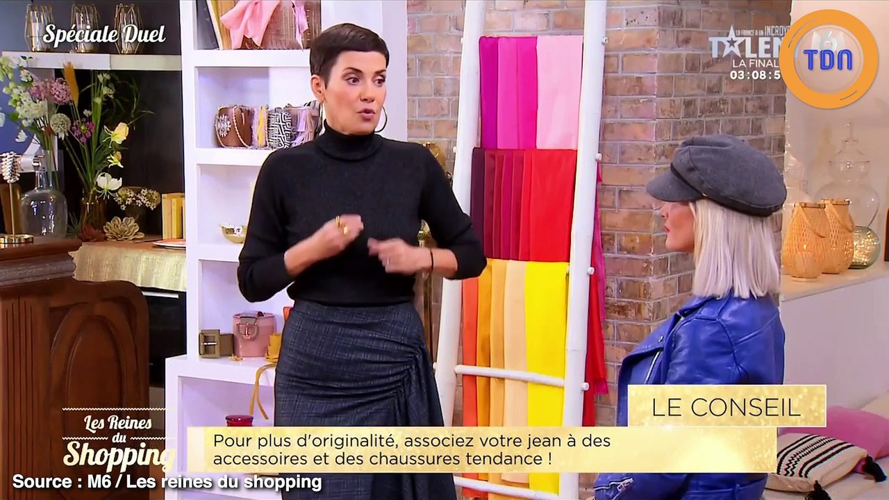 Cristina Cordula choquée par les collants couleur chair d'une candidate !