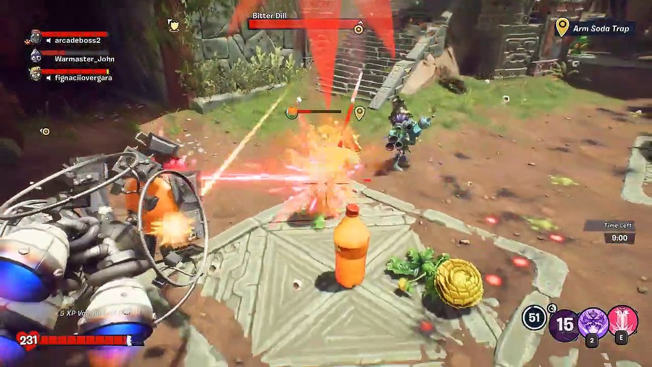 Space Gadet vs Elite Boss Bitter Dill - Plants vs Zombies Battle for Neighborville Gameplay Part 72