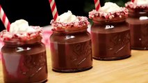 Peppermint Hot Chocolate Shooters That'll Be a Holiday Party Hit