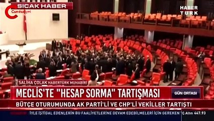 Bütçe görüşmelerinde arbede çıktı: Vekiller birbirlerine küfür etti