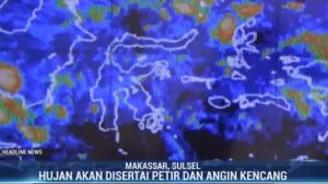 BMKG Imbau Warga Sulsel Waspadai Cuaca Ekstrem