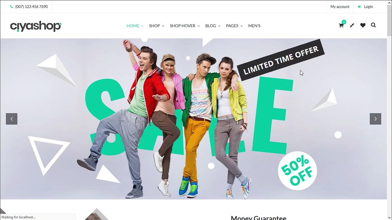 CiyaShop - My Account
