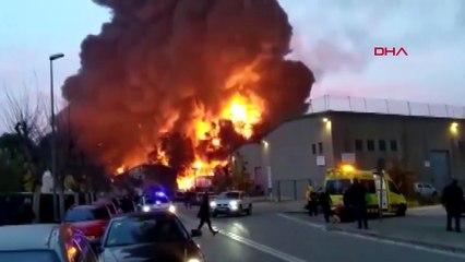 Barcelona'da tahliye başladı! Yangın durdurulamıyor, her saat büyüyor...