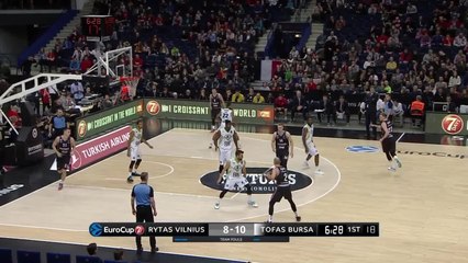 Rytas lived and won with threes in bunches