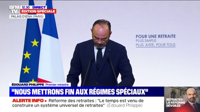 Retraites : Nous pourrons abaisser la borne des 67 ans estime Édouard Philippe