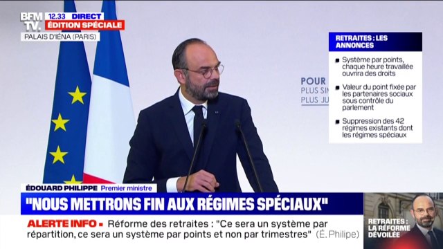 Édouard Philippe: Les plus riches paieront une cotisation de solidarité plus élevée qu'aujourd'hui, qui financera des mesures de solidarité pour tout le monde