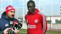 Sivassporlu Mamadou Samassa: 'Lider olmamız bizi mutlu ediyor' - SİVAS