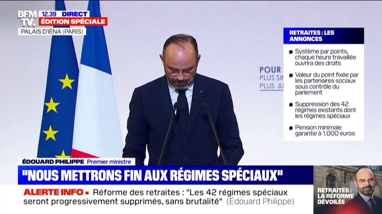 Retraites : "Nous maintiendrons le principe de...