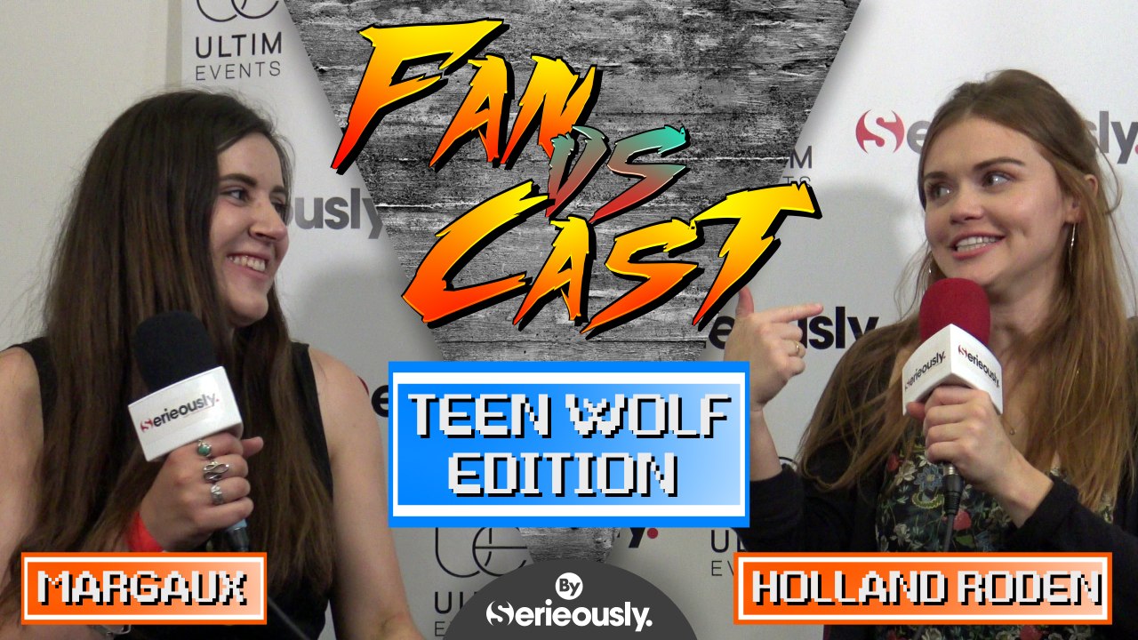 HOLLAND RODEN contre une fan dans un QUIZ TEEN WOLF