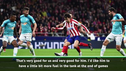 Download Video: Joao Felix bringing a sense of danger to Atletico - Simeone