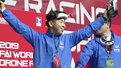 대회 사상 최초...16살 강창현, 드론레이싱 '3관왕' / YTN