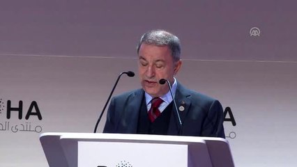 Milli Savunma Bakanı Akar, 19. Doha Forumu'nda konuştu (2)
