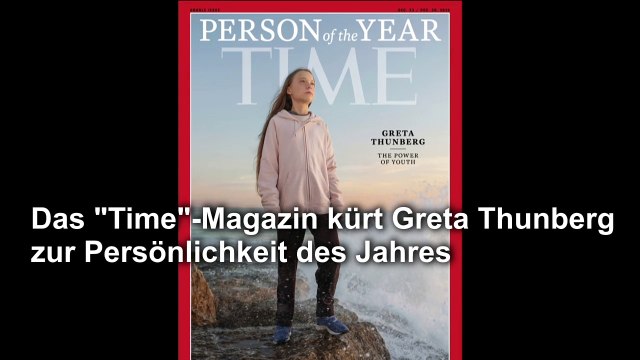 Time kürt Greta Thunberg zur Person des Jahres