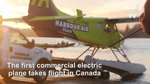 First commercial electric plane takes flight in Canada