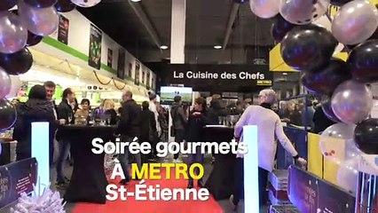 Soirée Gourmets à Métro Saint-Etienne!