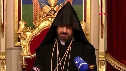 85. istanbul ermeni patriği seçilen sahak maşalyan'dan ilk açıklama