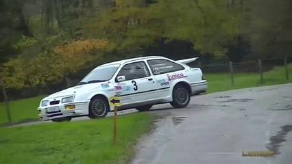 Télethon Les Abrets baptêmes copilotes 2019 Sierra RS Cosworth