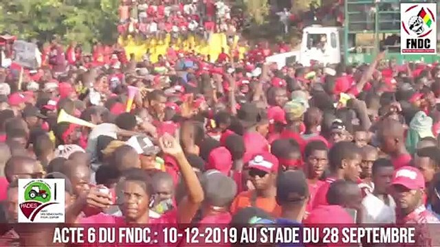 Acte 6 du FNDC : Dr Ousmane KABA tranchant « Il ne faut pas quitter le voleur pour d’autres voleurs » Vidéo