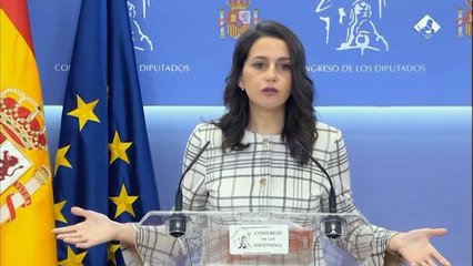 Arrimadas defiende ante el rey un pacto entre el PSOE, el PP y Cs