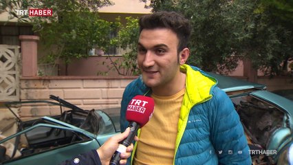 İkiye bölünen araçtan kurtulan kazazede o anları anlattı