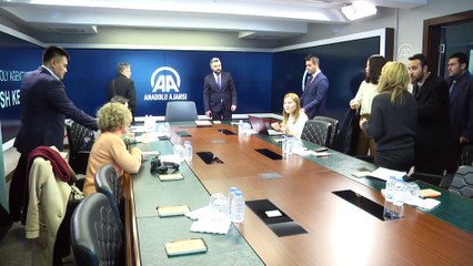 Kazakistan basın heyeti AA'yı ziyaret etti - ANKARA